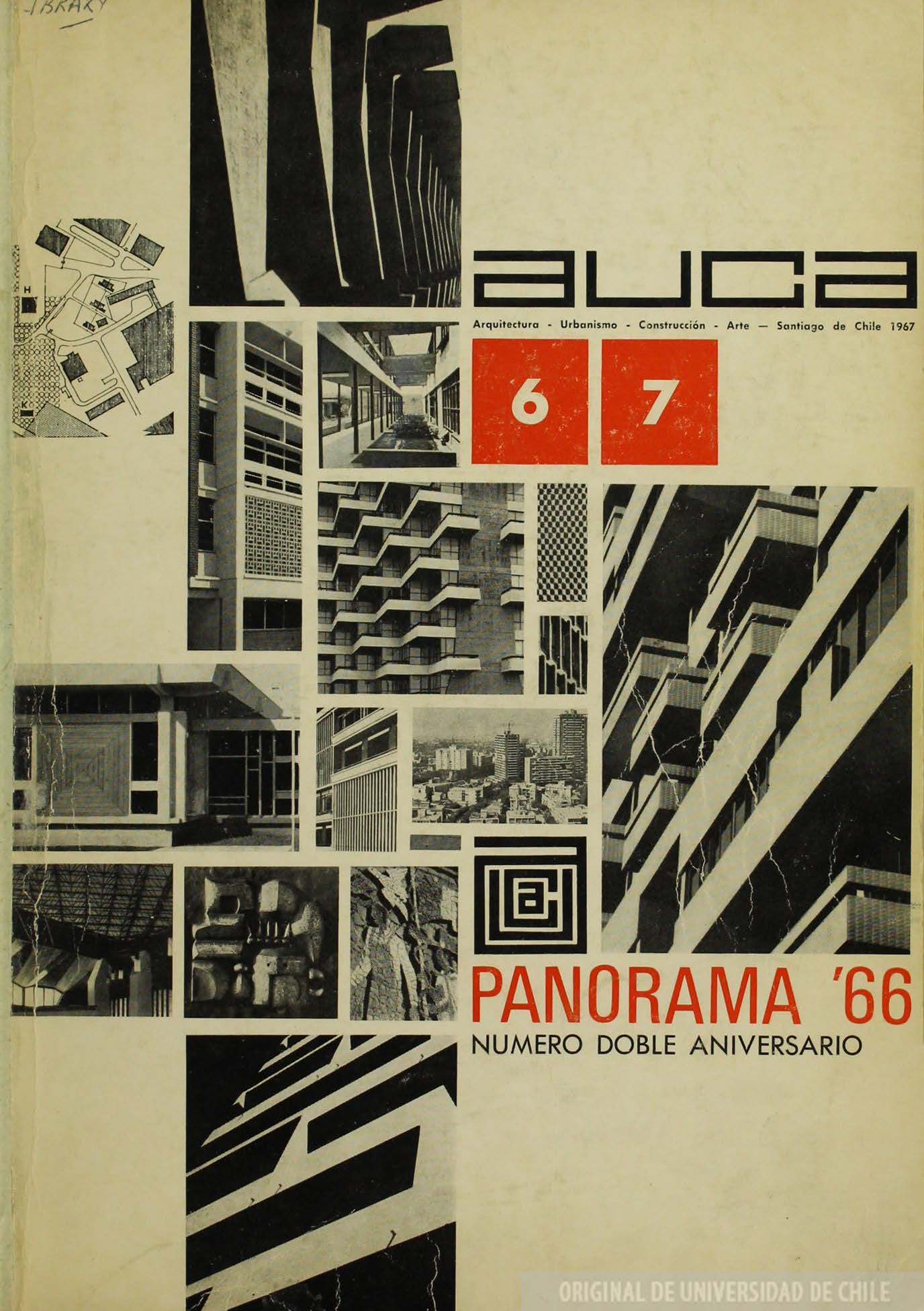 							Ver Núm. 6-7 (1967): Panorama '66 Número Doble Aniversario
						